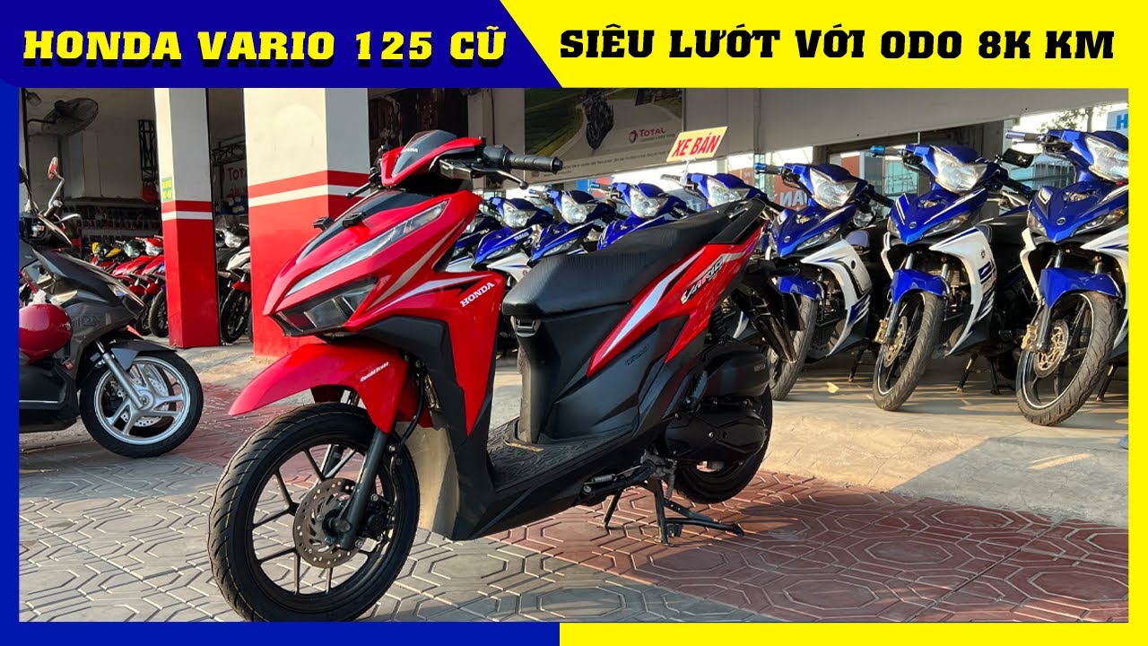 Giá xe Vario 125 cũ trả góp Vario 125 phiên bản 2018 Vario 125 phiên bản  2019 Vario 125 phiên bản 2020