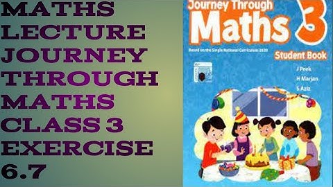Journey Through Maths Class 3 | Exercise 6.7 Fraction  #1000subscribers #youtube