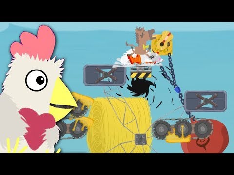 видео: УРОВЕНЬ ФАБРИКА БОЛИ! 100% НЕ ПРОЙТИ -  Ultimate Chicken Horse