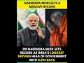 Narendra Modi Sets a Historic Record as India’s Longest-Serving Head of Government
