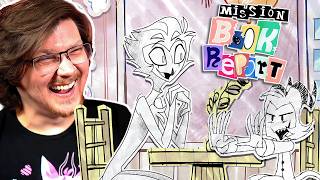 STOLAS AND MOXXIE WRITING FANFICTION?!!! HELLUVA SHORTS 13 REACTION | MISSION: BOOK REPORT