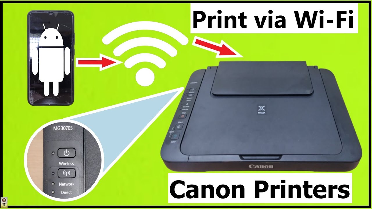 Canon Pixma MG3070S AIO Inkjet Printer