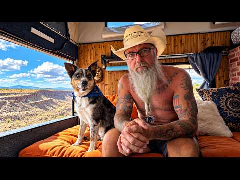 Truck Camping the Rio Grande Cliffs | Thigh Burns and Cowboy Coffee