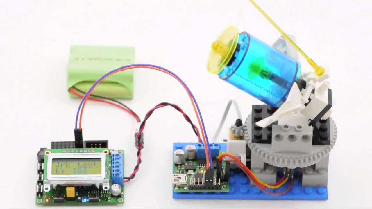 Pololu Jrk USB Motor Controller with Feedback 4 Control Options - YouTube