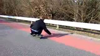 wave board downhill