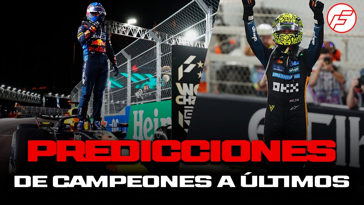 MIS PREDICCIONES PARA 2026: POSIBLES CAMPEONES, PILOTOS MOLESTOS Y AUSENTES ¿COLAPINTO Y GASLY?