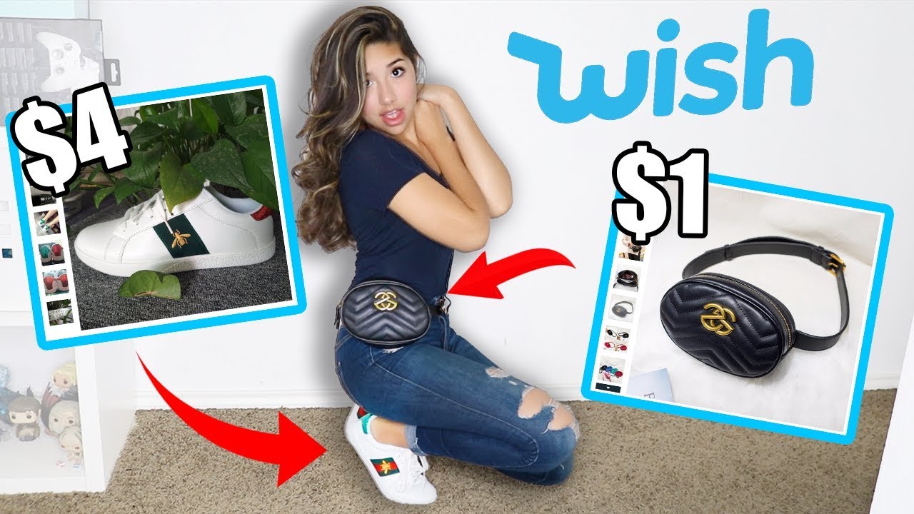 I Bought FAKE Gucci From Wish!!! - YouTube