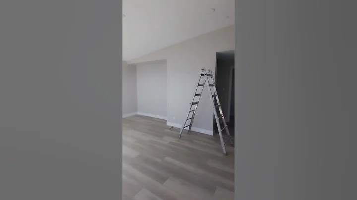 Interior Painting Walls Emerald Satin SW-9165 Gossamer Veil 1