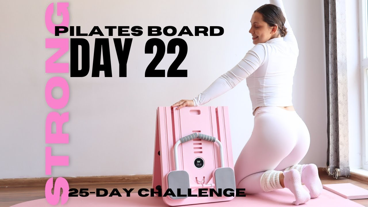 Пилатес для начинающих: челлендж на доске | День 22 Ваше прежнее тело уже не вернется