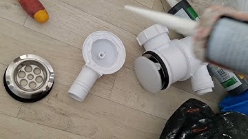 HOW TO INSTALL OR REPLACE bath trap and waste with mcapline TOP ACCESS cleaning