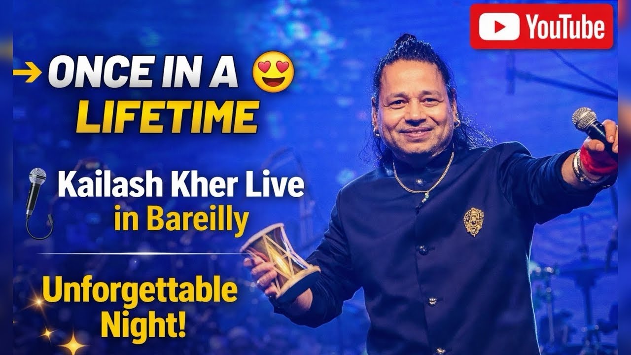Bareilly Went Crazy 🔥 Kailash Kher Live Show Vlog