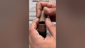 Joining pipes without any special toolsSimple method, solid result. #USA #DIY #Plumbing