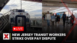LIVE | First NJ Transit Rail Walkout in Decades Starts as Talks Collapse | NewsX World LIVE