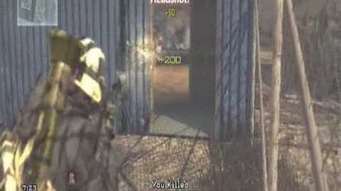 Call of duty modern warfare 2: 3rd person: Gameplay: Scrapyard