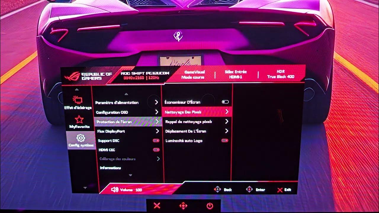 ASUS PG32UCDM Burnin protections disabled after extended standby