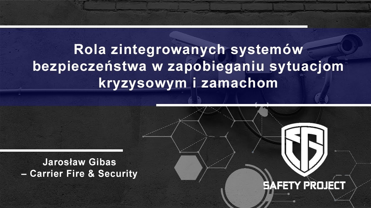 Zabezpieczenia techniczne w bezpieczeństwie obiektów  - Jarosław Gibas - Aritech