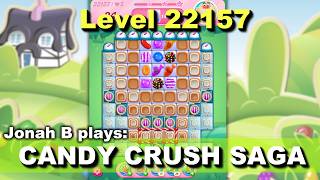 Candy Crush Saga Level 22157 screenshot 4