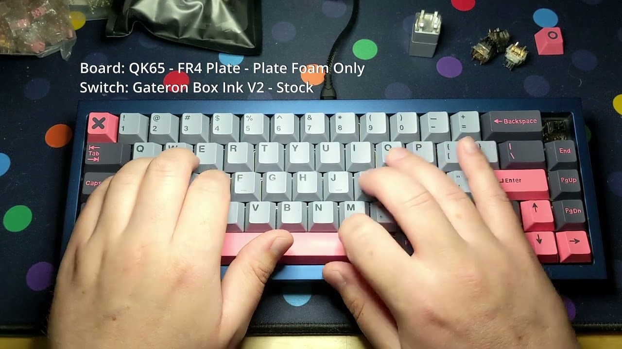 Switch Review: Gateron Box Ink V2 (feat. QK65 - YouTube