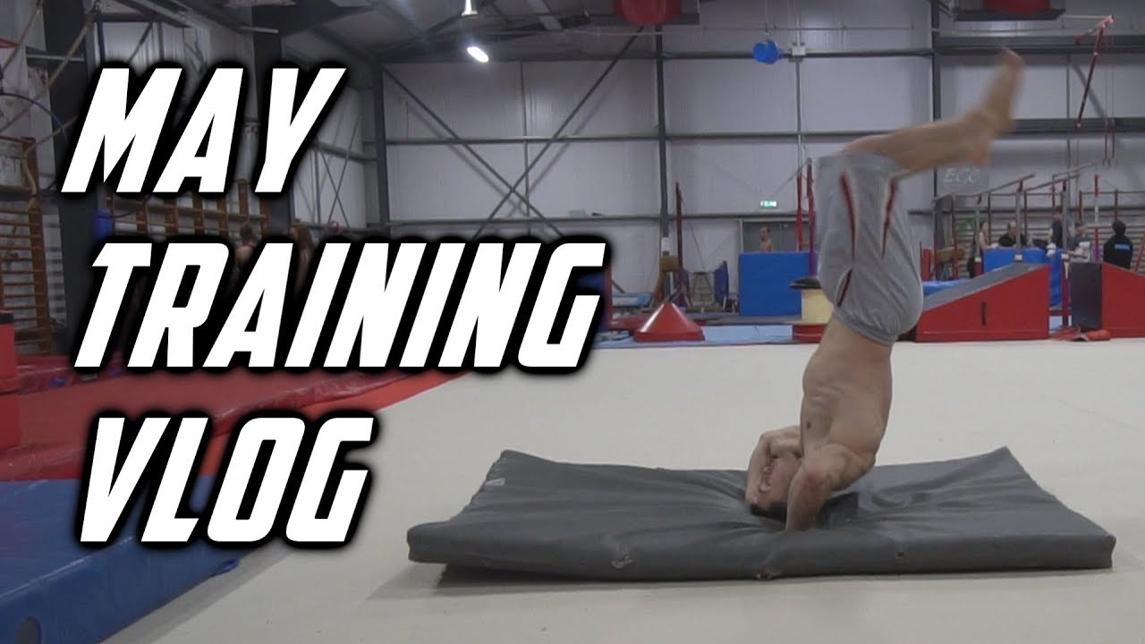 May 2018 Training Vlog, Max Squat, Deadlift & Standing Double Backflip Gains YouTube
