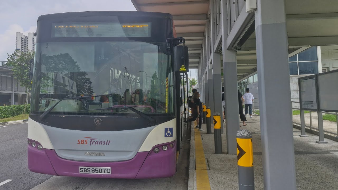 SBS Transit Bus Service 235 Scania K230UB Euro 4 Batch 2 SBS8507D - YouTube
