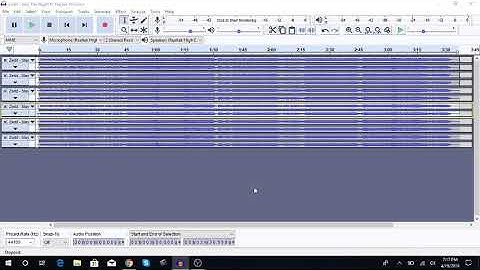 HOW TO MAKE G MAJOR AUDIO FILE ON AUDACITY!