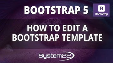 Bootstrap 5 How To Edit A Bootstrap Template 👈