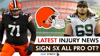 Cleveland Browns News: Sign This 5x All Pro Player Amid SEVERAL Injuries?