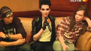 Entrevista do Tokio Hotel em Lima - 25.11.2010