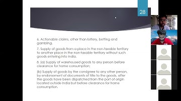 Schedule III of CGST Act