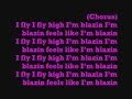 Nicki Minaj Blazin Ft. Kanye lyrics on screen Mp3