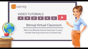 Add a Bitmoji Virtual Classroom to itslearning