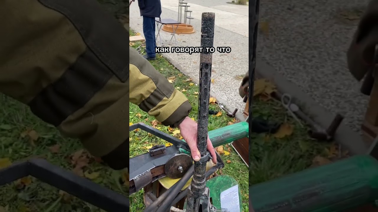 Мужики откопали немецкий турельный пулемёт МГ81, а где не сказали
