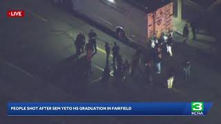 Students shot at high school graduation in Fairfield
