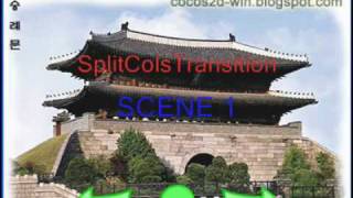 Cocos2d for windows sample : Transition Test