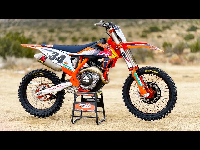 First Ride 2021 KTM 450SXF Factory Edition with Bluetooth - Motocross Action Magazine class=