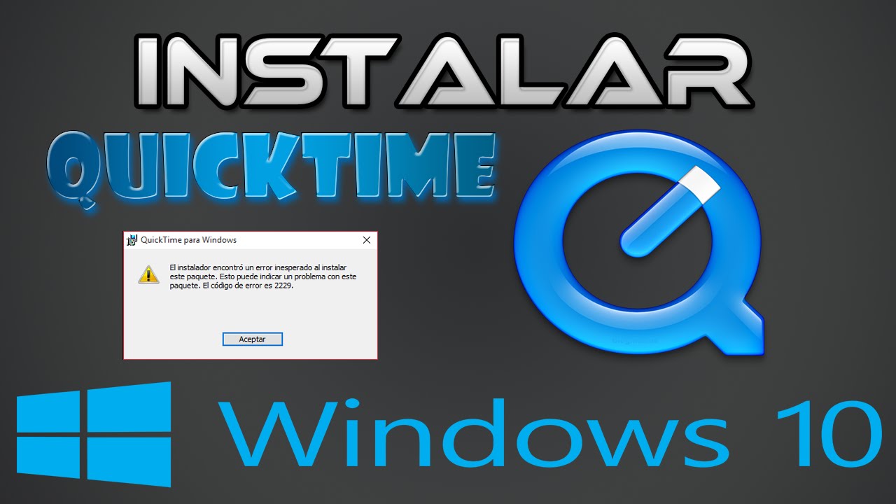 quicktime player windows 10 download free
