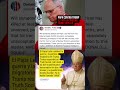 El Papa lo llamó débil — Trump EXPLOTA 🔥 #trump #vaticano