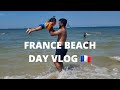 Beach day vlog france tamil vlogtamil couple channeltamil couple vlog  sakthi in france