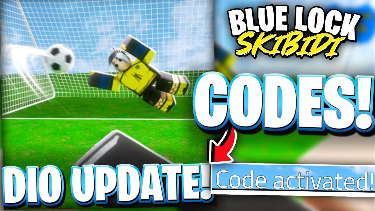 [DIO] ALL SECRET CHARACTER DIO UPDATE CODES FOR BLUE LOCK SKIBIDI ...