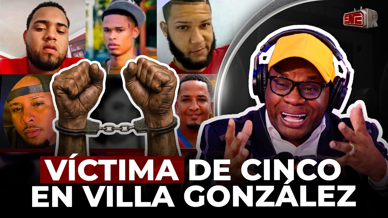 TOLENTINO ROMPE EN LLANTO Y SE RIEGA POR JOVEN VICTIMA DE CINCO EN VILLA GONZÁLEZ
