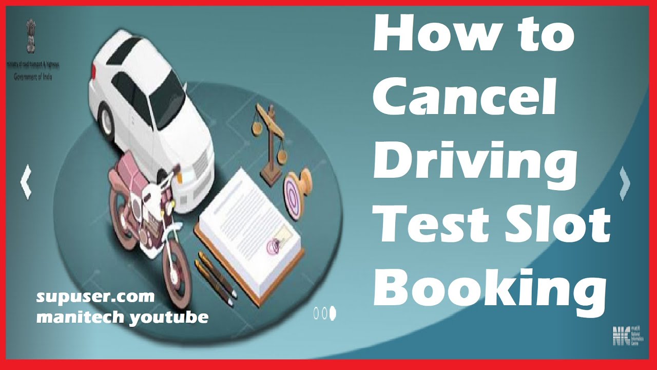 Cancel DL Test Online | How To Cancel Driving Licence Test Online ...