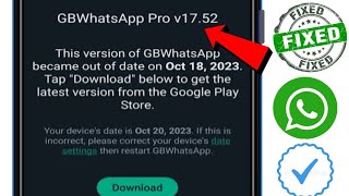 How to Fix GB WhatsApp Update Problem (2024) | GbWhatsapp Latest Version 17.76 Update screenshot 4