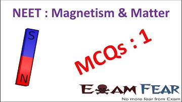 NEET Physics Magnetism and Matter : Multiple Choice Previous Years Questions MCQs 1