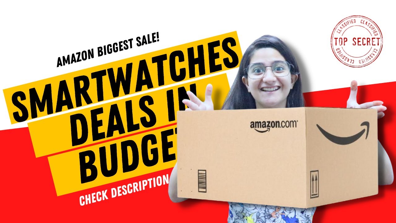Top 10 AMAZON DEALS on Budget Smartwatches!