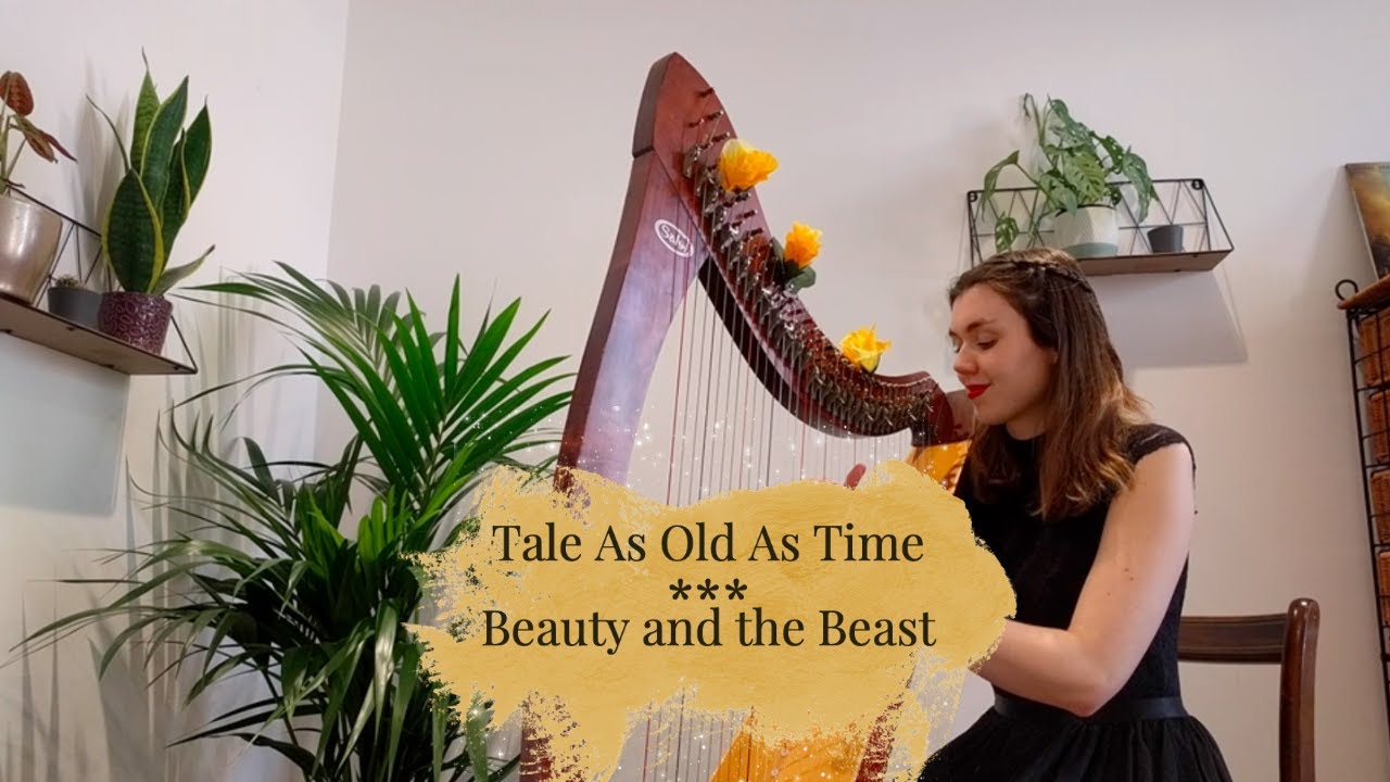 Tale As Old As Time - Beauty and The Beast (harp cover)