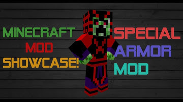 Minecraft Mod Showcase!: Special Armor Mod! (The MOST AWESOME Mod EVER!)