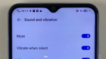 Silence mode, mute notice on Vivo Y20 Android 10