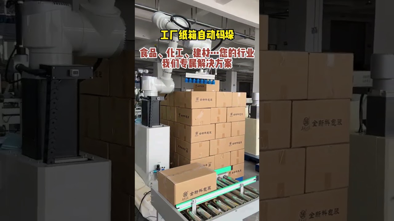 Robotic palletizer cartonpalletizer savet heduck