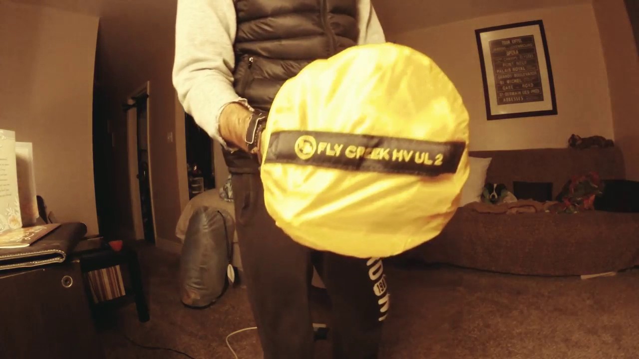 First Time Set Up Big Agnes Fly Creek HV UL2