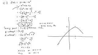 MAT1100  2019 Exam Solutions Q3